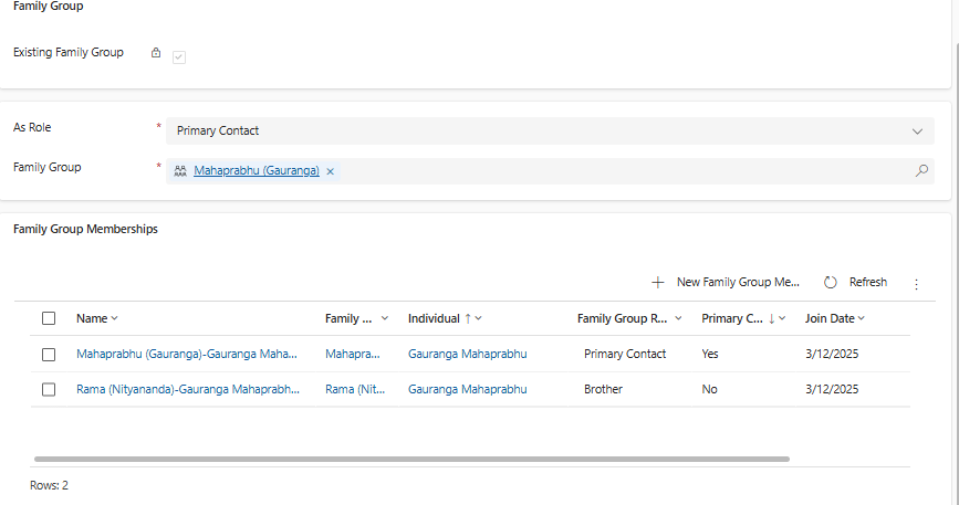 FamilyGroupMembershipSubgrid