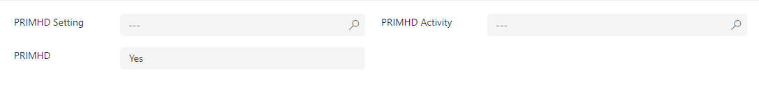 PRIMHD On Activities