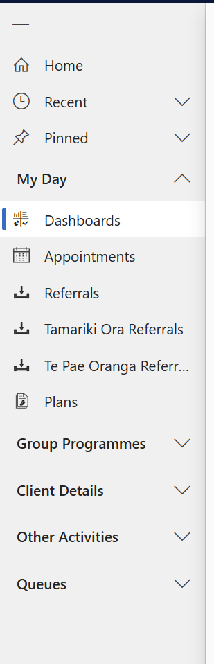 Navigation Changes