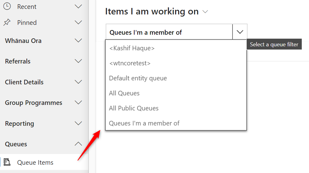 QueueItems